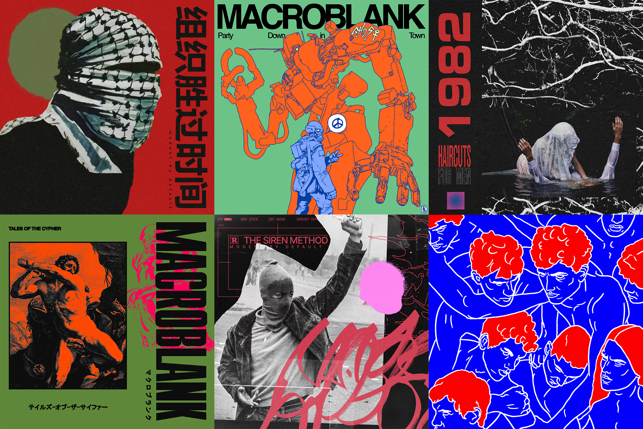 Various Barber Beats album covers